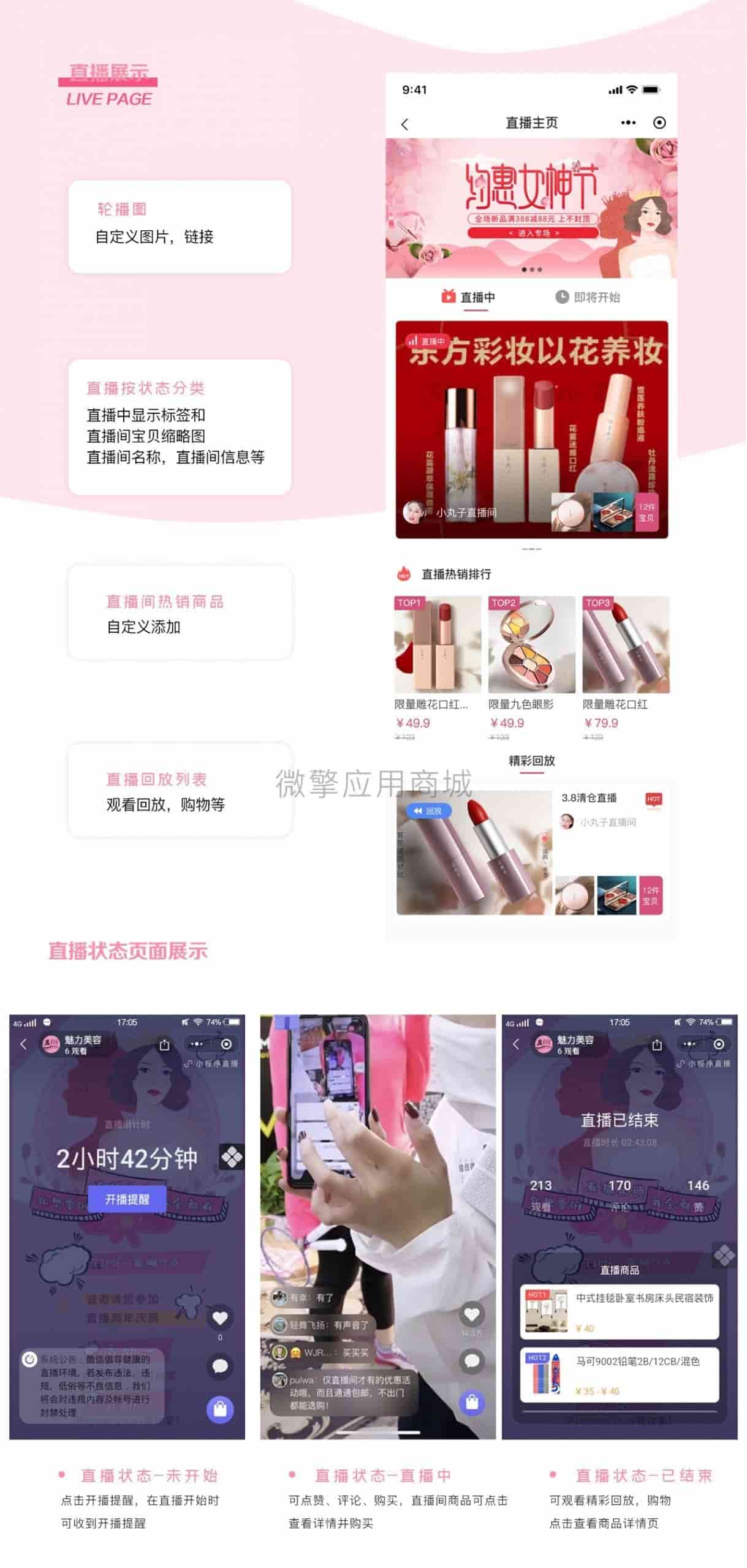 【微信小程序】美容美发营销版V4.4.3，修改微信头像昵称授权插图3