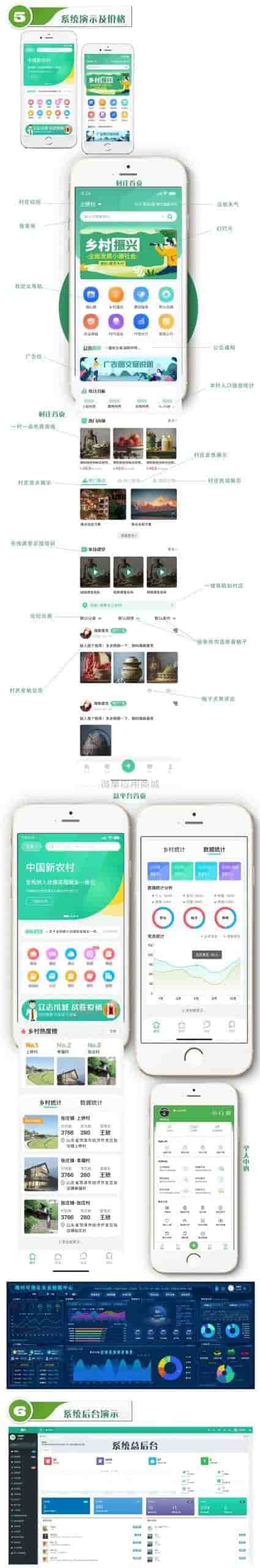 【公众号应用】万村乐V1.0.0，智慧数字乡村综合服务系统插图1