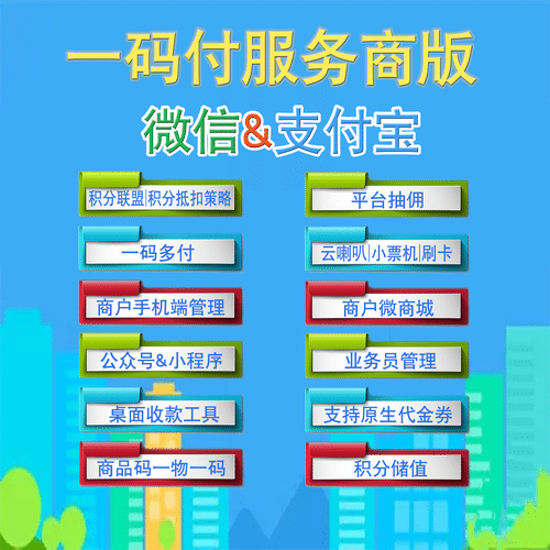 【公众号+小程序】一码付服务商多商户版V2.63.22，完善定制内容-Ai搜码网