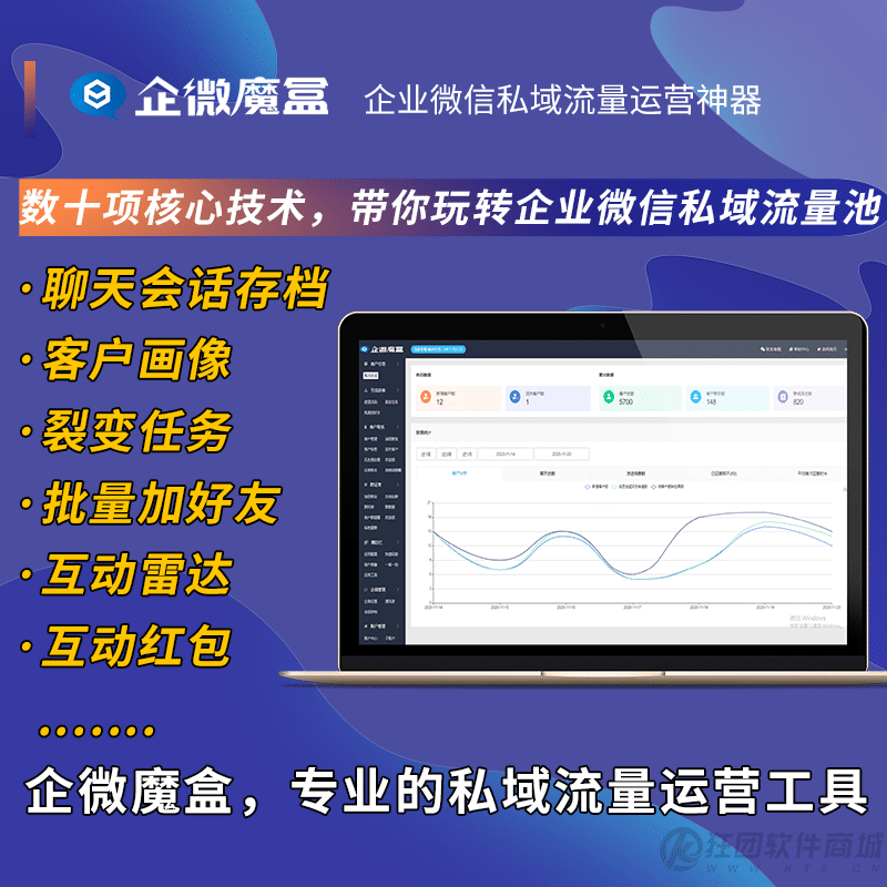 企微魔盒企业微信CRM系统V15.1.0-Ai搜码网
