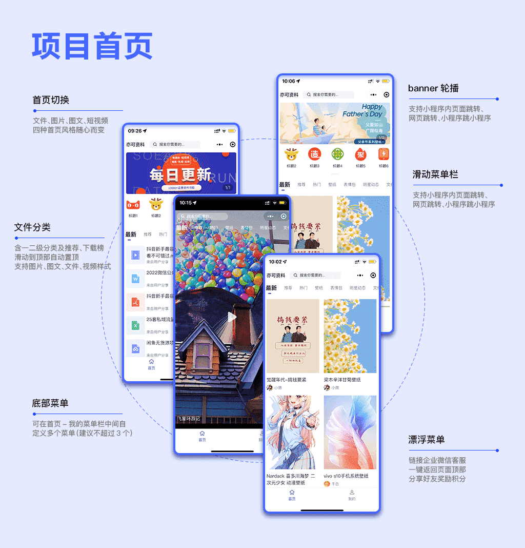 【独立版】易搜资料SAAS小程序V1.2.6，优化编辑资源详情网页链接特殊字符转义插图8