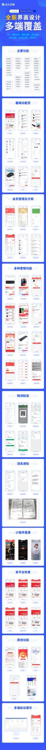 【独立版】点大云供应链商城小程序V1.0.0，独立版+多开+云链+多端+全开源+Uniapp前端插图8