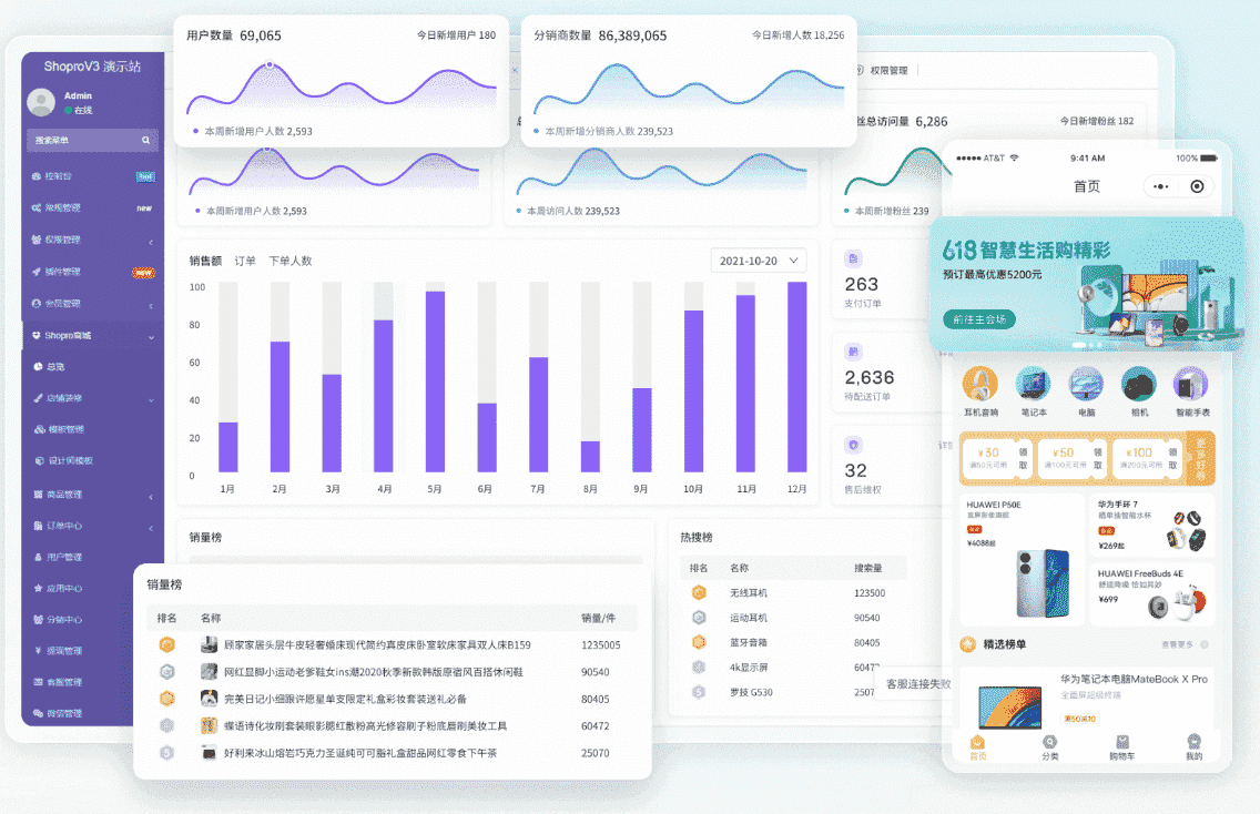 【独立版】基于ThinkPHP+Uniapp框架开发的商城小程序-Ai搜码网