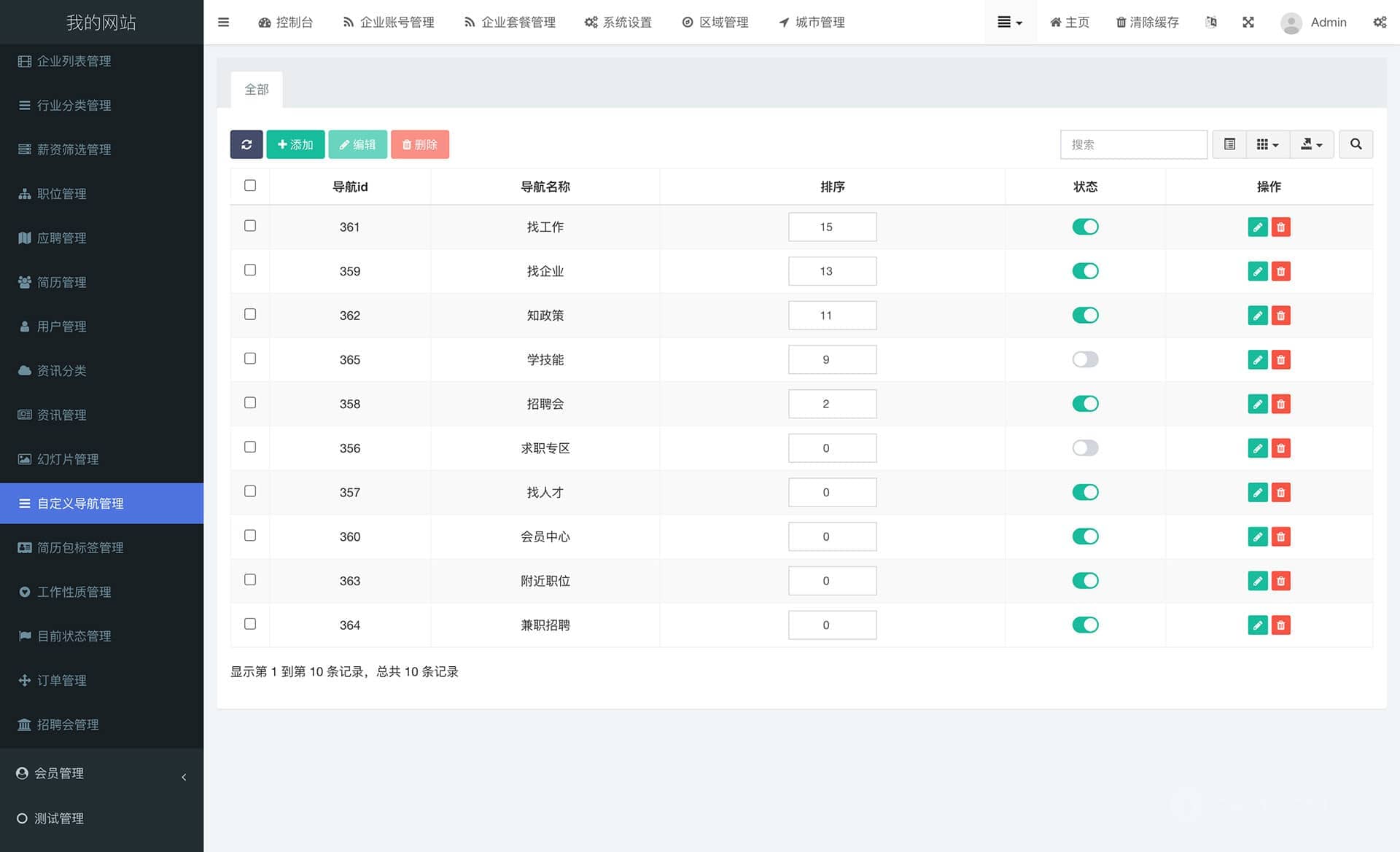 【独立版】基于ThinkPHP框架开发的求职招聘小程序插图8