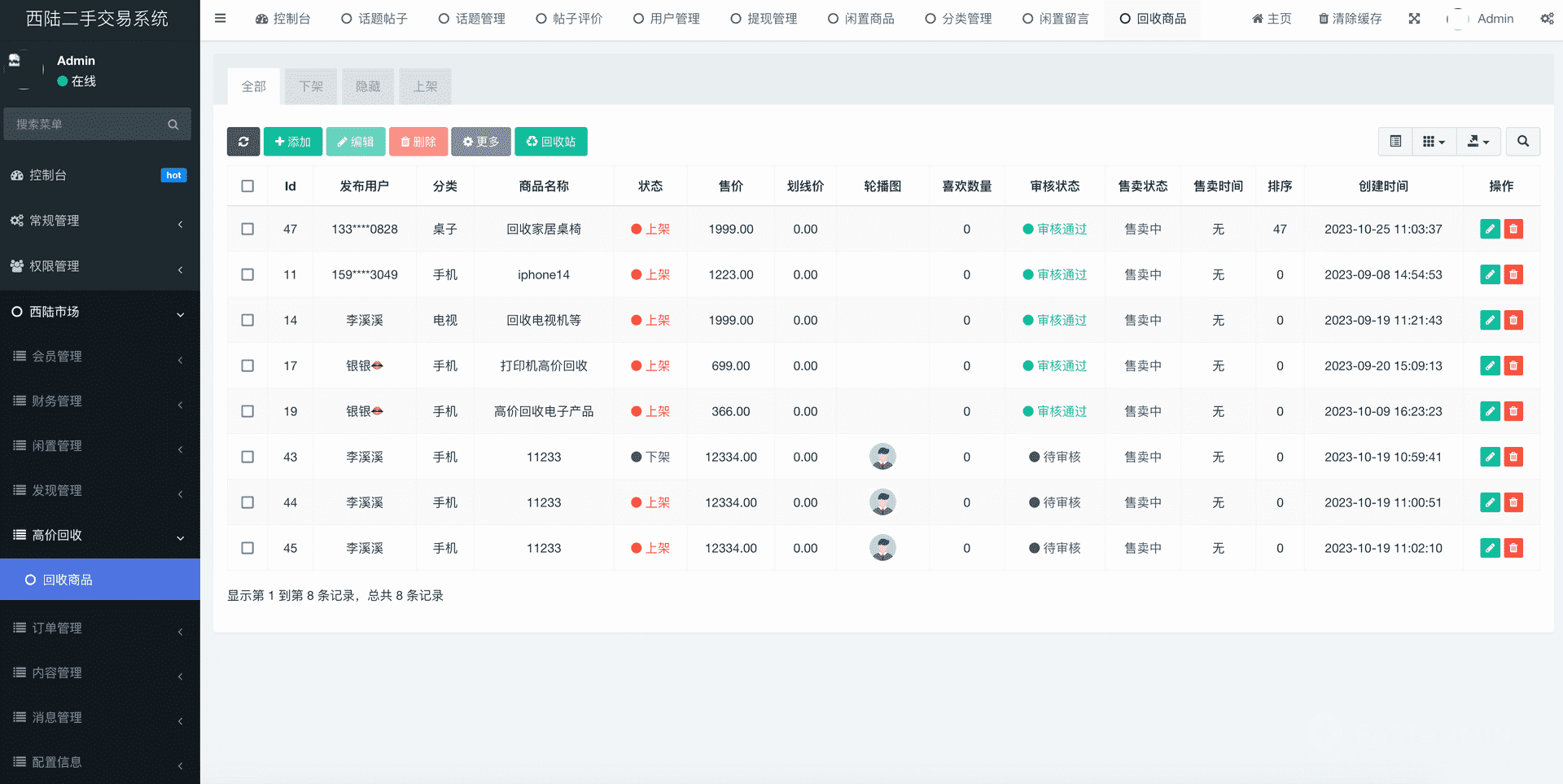 【独立版】基于ThinkPHP+Uniapp框架开发的二手交易小程序插图8