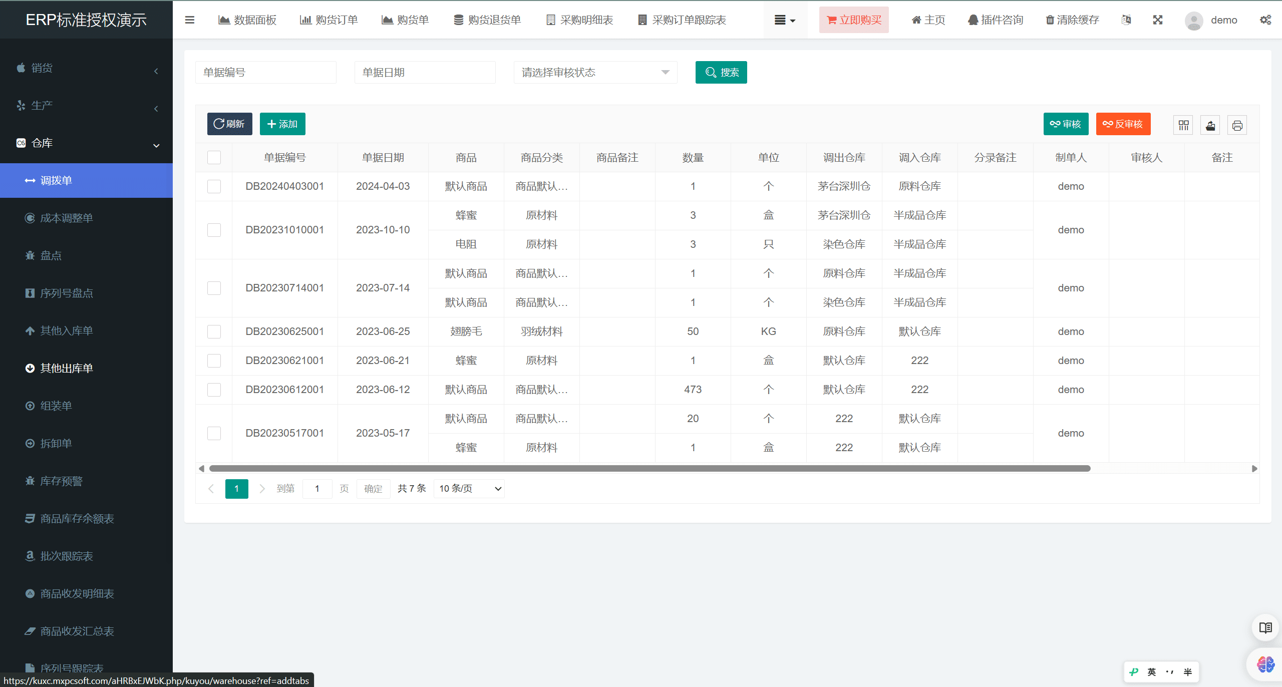 【独立版】一款基于ThinkPHP+Layui开发的ERP管理系统插图6