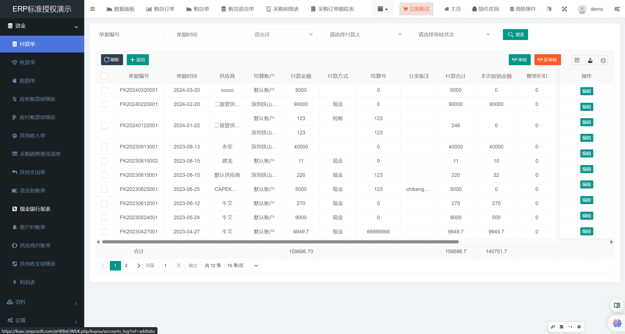 【独立版】一款基于ThinkPHP+Layui开发的ERP管理系统插图7