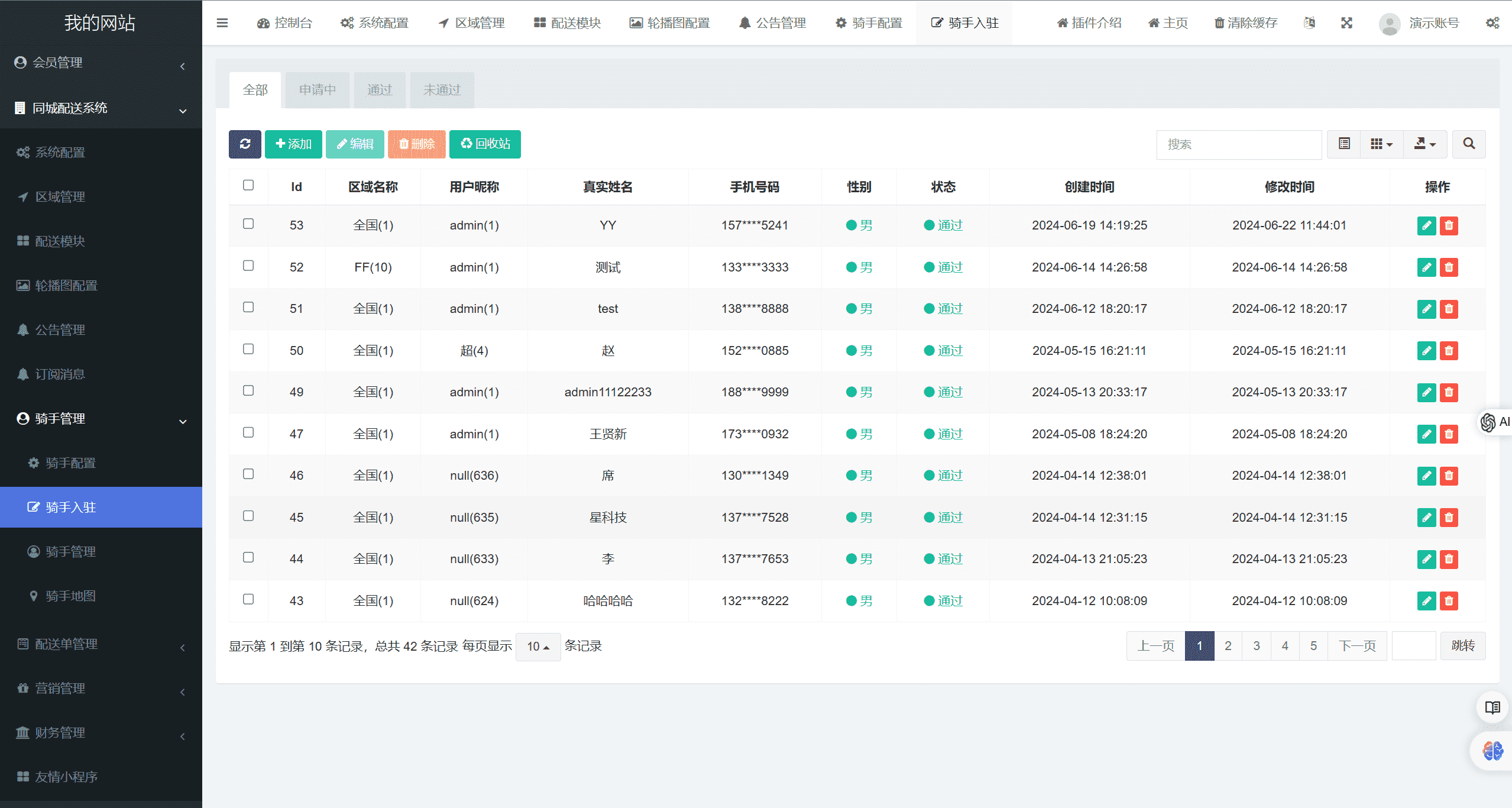 【独立版】基于ThinkPHP+Uniapp开发的同城配送小程序，支持后台指派订单、骑手抢单模式插图9