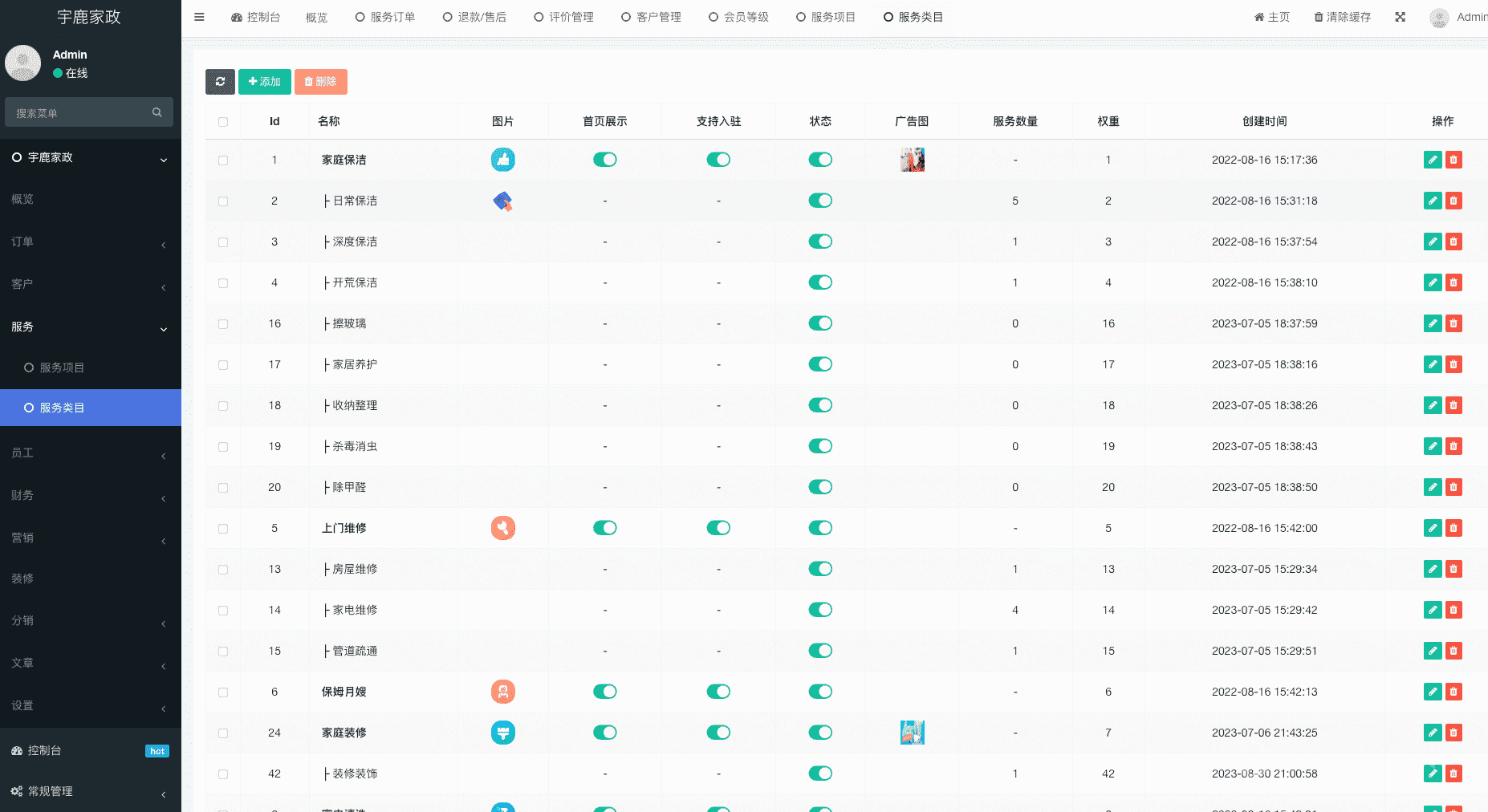 【独立版】基于ThinkPHP+原生微信小程序开发的家政上门服务小程序插图13