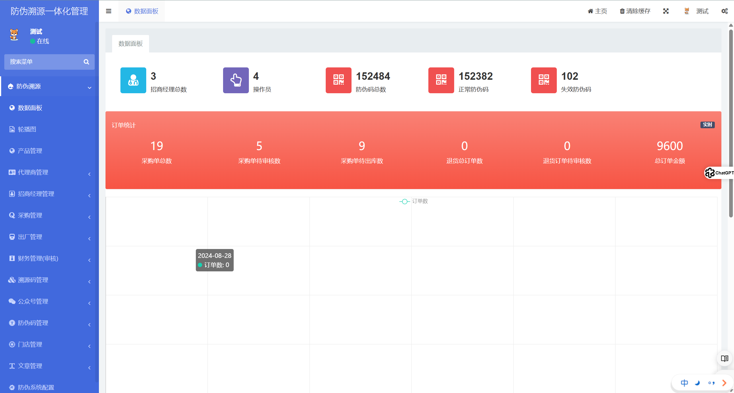 基于ThinkPHP+Uniapp开发的防伪溯源系统V2.1.3，支持微信小程序+H5网页端插图7